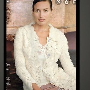 Anthropologie Tracy Reese Crocheted Sweater Coat